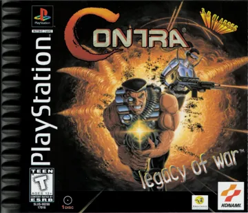 Contra - Legacy of War (US) box cover front